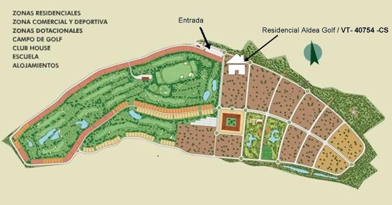 Apartamento En Residencial Aldea Golf Panoramica San Jorge  Экстерьер фото